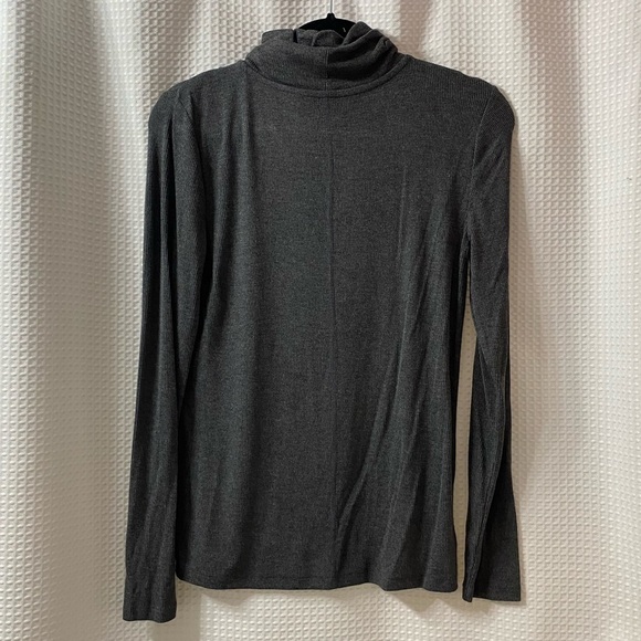 NWT LOFT Petite Ribbed Turtleneck Top - Picture 5 of 5